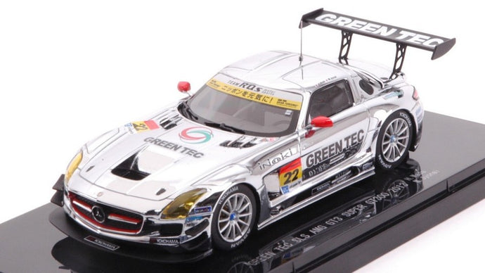 GREEN TEC SLS AMG GT3 N.22 SUPER GT300 2013 H.WADA-M.JYONAI 1:43
