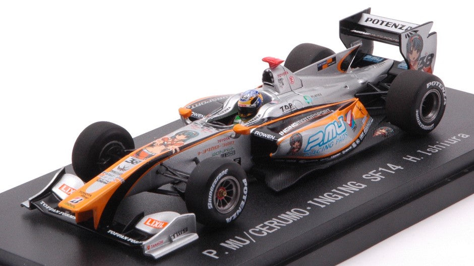 P.MU/SERUMO-INGING N.38 SUPER FORMULA 2014 H.ISHIURA 1:43