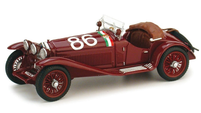 ALFA ROMEO 1750 GS N.86 2nd MILLE MIGLIA 1931 CAMPARI-MARINONI 1:43
