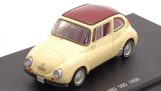SUBARU 360 1958 BEIGE/BROWN 1:43