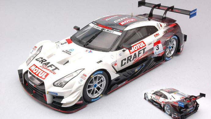 NISSAN GT-R N.3 SUPER GT500 2018 S.MOTOYAMA-K.CHIYO 1:18
