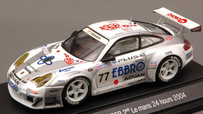 PORSCHE 911 GT3 RSR N.77 12th LM 2004 (2nd LMGT) KUROS.-ORIDO-NISH.1:43