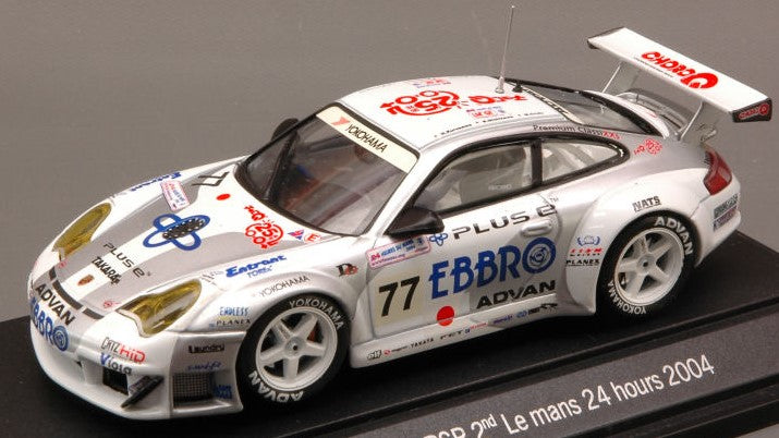 PORSCHE 911 GT3 RSR N.77 12th LM 2004 (2nd LMGT) KUROS.-ORIDO-NISH.1:43