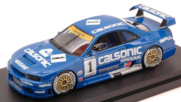 NISSAN CALSONIC R32 GTR N.1 FUJI JGTC 1995 M.KAGEYAMA EBBRO x HPI 1:43