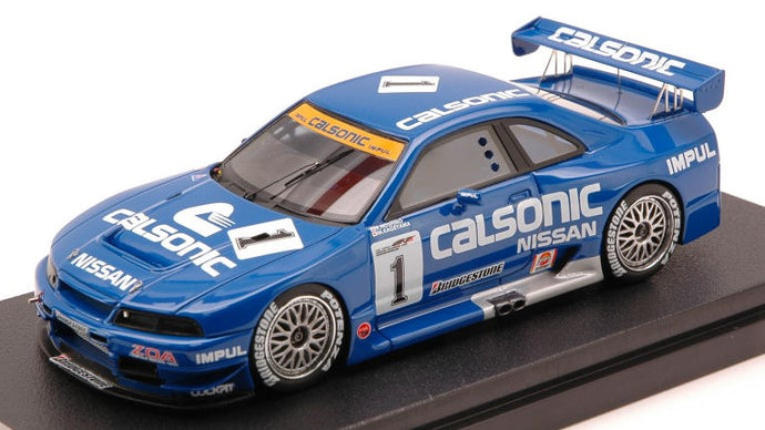 NISSAN CALSONIC SKYLINE N.1 JGTC 1996 HOSHINO-KAGEYAMA EBBRO x HPI 1:43