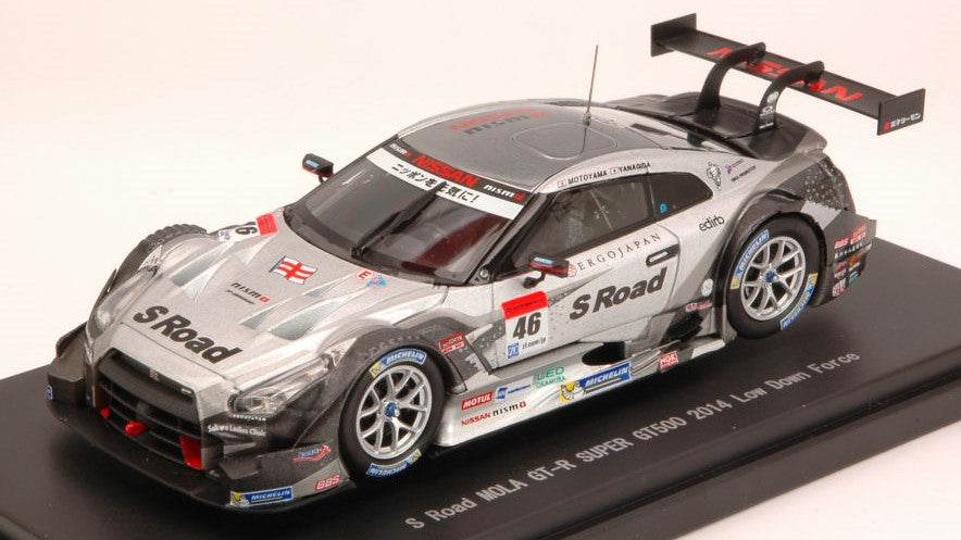 NISSAN GT-R N.46 11th SUPER GT500 2014 S.MOTOYAMA-M.YANAGIDA 1:43
