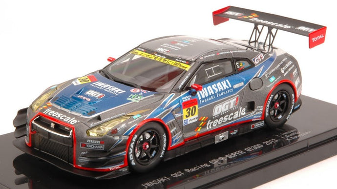 NISSAN GT-R N.30 SUPER GT300 2013 IWASAKI-SUSHKO-KOBAYASHI 1:43