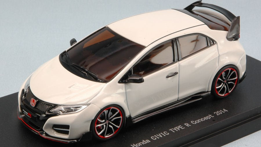 HONDA CIVIC TYPE R CONCEPT 2014 WHITE 1:43