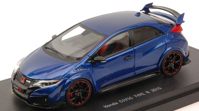 HONDA CIVIC TYPE R 2015 BRILLANT SPORTY BLUE METALLIC 1:43