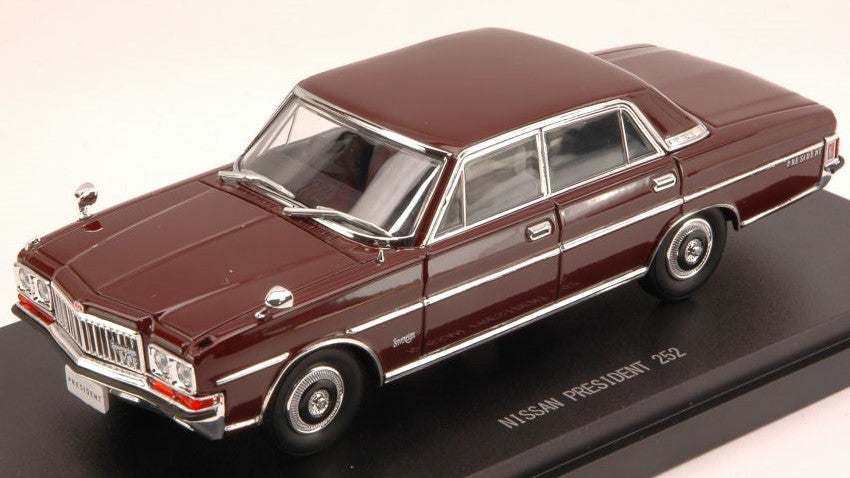NISSAN PRESIDENT 252 1987 BROWN 1:43