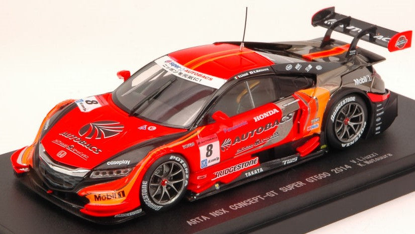 HONDA NSX N.8 16th SUPER GT500 V.LIUZZI-K.MATSUURA 1:43