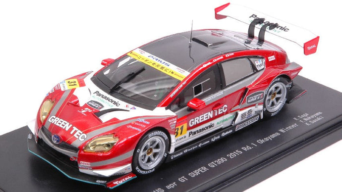 TOYOTA PRIUS N.31 WINNER OKAYAMA SUPER GT 300 2015 SAGA-SASAKI 1:43