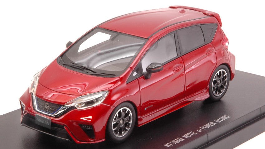 NISSAN NOTE e-POWER NISMO 2017 METALLIC RED 1:43