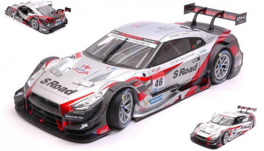 NISSAN GT-R N.46 WINNER THAILAND SUPER GT500 2015 MOTOYAMA-YANAGIDA 1:18