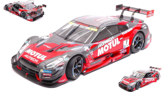 NISSAN GT-R N.1 CHAMPION SUPER GT500 2015 T.MATSUDA-R.QUINTARELLI 1:18