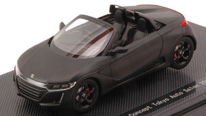 HONDA S660 CONCEPT TOKYO AUTO SALON 2015 MATT BLACK 1:43