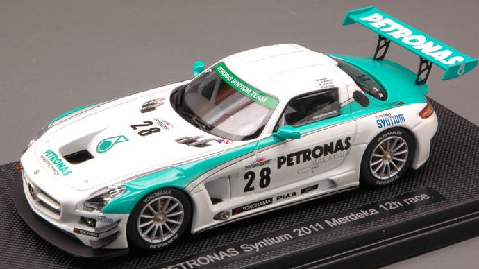 MERCEDES SLS GT3 N.28 MERDEKA 2012 MOH-KATAOKA-LESTER-RITCHIE 1:43