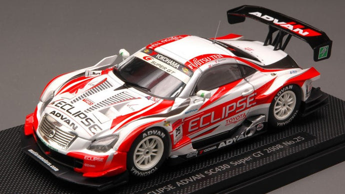 LEXUS SC430 N.25 ECLIPSE ADVAN SUPER GT 08 1:43
