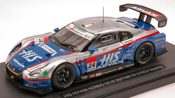 NISSAN GT-R N.24 SEPANG 2010 1:43