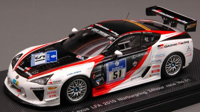 LEXUS LFA N.51 NURBURGRING 2010 1:43