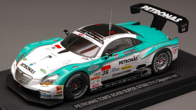 LEXUS SC430 N.36 OKOYAMA TEST SUPER GT 2011 1:43