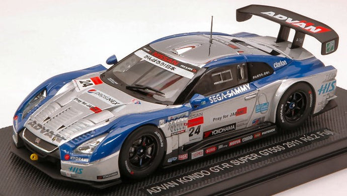 NISSAN GT-R N.24 FUJI 2011 1:43