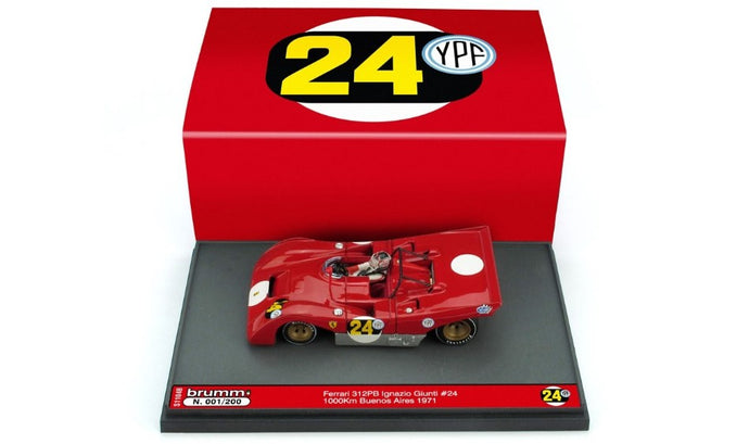 FERRARI 312 PB N.24 1000 KM BUENOS AIRES 1971 I.GIUNTI 1:43