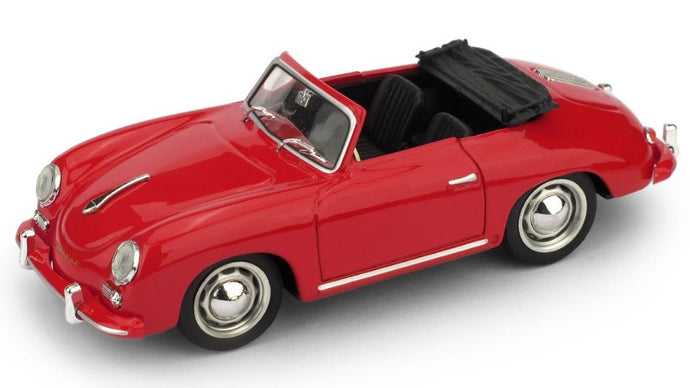 PORSCHE 356 CABRIOLET APERTA 1952 SPECIAL COLOR ROSSO 1:43