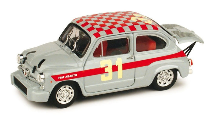 FIAT ABARTH 1000 N.31 CORSA UFFICIALE ABARTH 1966 LEO CELLA 1:43