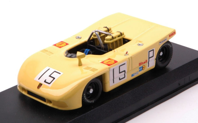 PORSCHE 908/3 N 15 NURBURGRING 1970 HERRMANN - ATTWOOD YELLOW 1:43