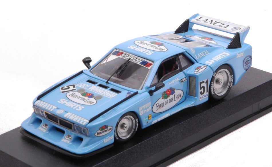 LANCIA BETA N.51 WINNER HOCKENHEIM DRM 1980 H.HEYER 1:43