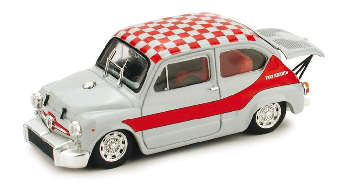 FIAT ABARTH 1000 BERLINA CORSA GR.5 UFFICIALE 1968 LIVREA ROSSA 1:43