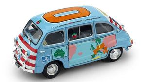 FIAT 600 MULTIPLA 1960 GRAZIANO ROSSI MOTORHOME 1:43