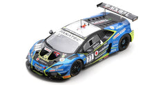Indlæs billede til gallerivisning Lamborghini HURACAN GT3 EVO #77 RAMOS/MACHITSKI/CHAVES.MITCHELL 24H SPA 2021 blå/sort/gul 1:43