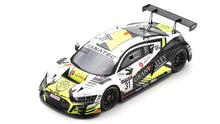 Indlæs billede til gallerivisning Audi R8 LMS GT3 #31 TOMITA/BIRD/ERIKSEN 24H SPA 2021 sølv/gul/sort 1:43