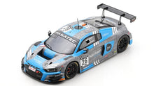 Indlæs billede til gallerivisning Audi R8 LMS GT3 #26 GREEN/HUTCHISON/TANBAY 24H SPA 2021 grå/blå 1:43