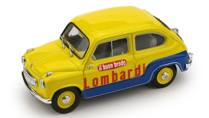 FIAT 600 1.a SERIE VEICOLO COMMERCIALE BRODO LOMBARDI 1:43