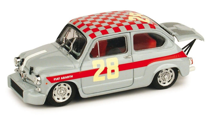 FIAT ABARTH 1000 N.28 3rd 4H MONZA 1966 K.STEINMETZ 1:43