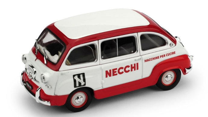 FIAT 600 MULTIPLA 1960 MACCHINE DA CUCIRE NECCHI 1:43
