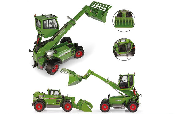 FENDT T955 CARGO TELESCOPIC TRACTOR 2010 GREEN 1:32