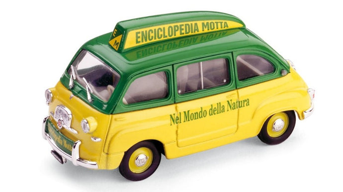 FIAT 600 MULTIPLA ENCICLOPEDIA MOTTA 1956 1:43