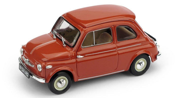 STEYR PUCH 500D 1959 ROSSO CORALLO 1:43