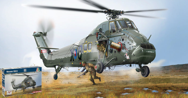 WESTLAND AIRCRAFT WESSEX UH.5 HELICOPTER MILITARY 1982 / 1:48