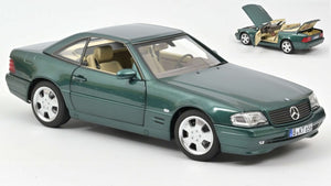 MERCEDES SL 500 1999 GREEN METALLIC 1.18