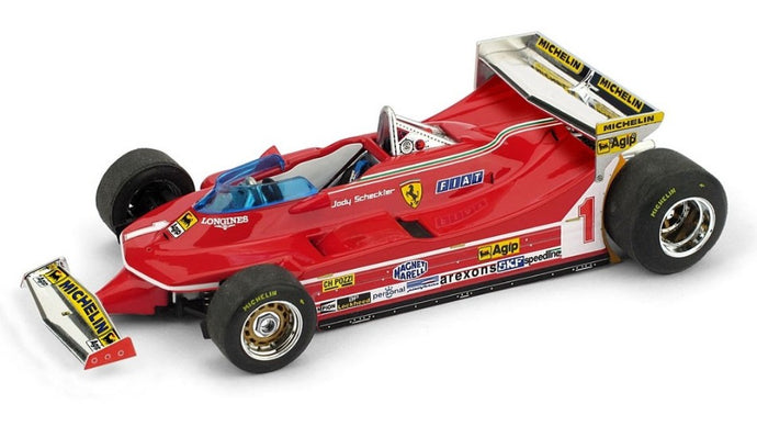 FERRARI 312 T5 JODY SCHECKTER 1980 N.1 MONACO GP 1:43