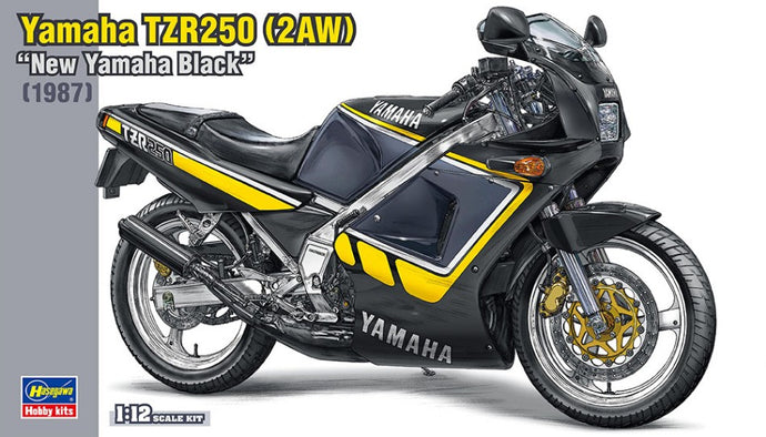 YAMAHA TZR250 NEW YAMAHA BLACK KIT 1:12