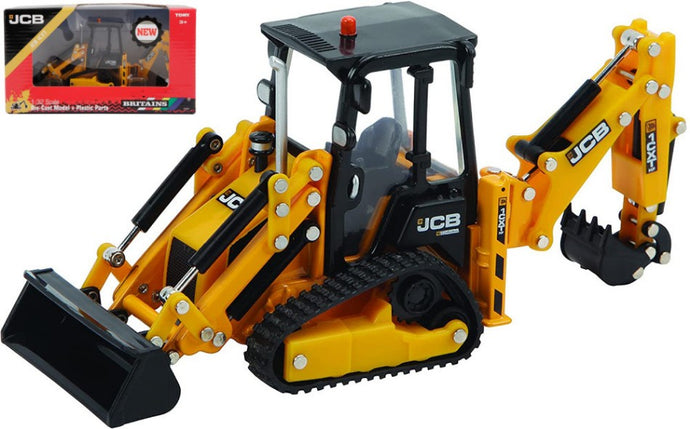 JCB 1 CXT CINGOLATO TRACTOR 2017 - EXCAVATOR YELLOW BLACK 1:32