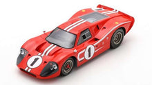 Indlæs billede til gallerivisning Ford MK IV GURNEY/FOYT WINNER 24H LE MANS 1967 rød/hvid 1:18