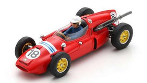 Cooper T51 #18 MAURICE TRINTIGNANT DUTCH GP ZANDVOORT 1960 rød/hvid/blå 1:43