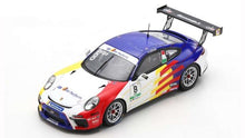 Indlæs billede til gallerivisning Porsche 911 GT3 CUP #8 ALBERTO CERQUI PORSCHE CARRERA CUP ITALIA CHAMPION 2021 hvid/lilla 1:43